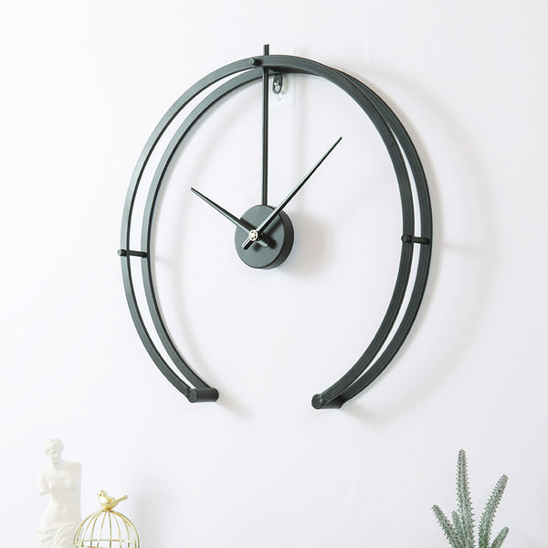 Nordic Iron Line Wall Clock