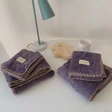 Ultra Soft Teddy Bath Towel 2-Piece Set