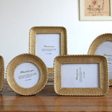 Wicker Weave Polygon Picture Frame