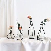 Nordic Iron-Line Table Flower Vases